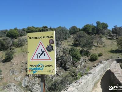 Molinos Río Perales,Cañadas reales;pueblos abandonados cerca de madrid piedra escrita cenicientos pu